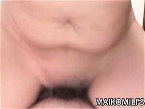 Chiharu Kogure - smooth-shaven pussy Nippon mother Creampied