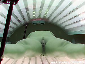 spycam Hidden web cam in Public Solarium